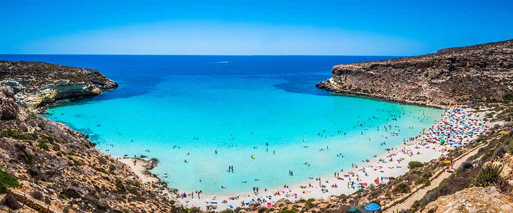 isola dei conigli Lampedusa